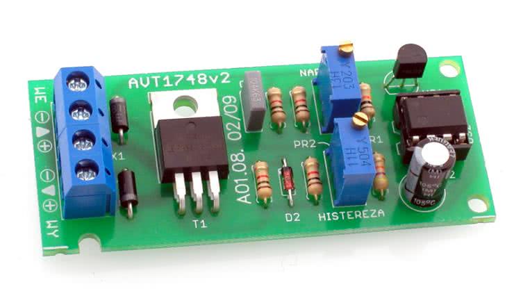 Zabezpieczenie akumulatora ołowiowego, AVT1748