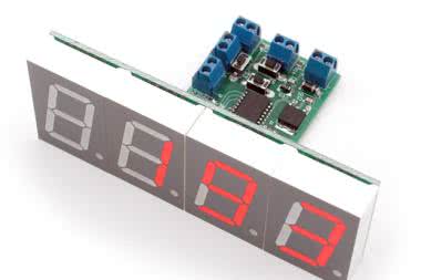 Licznik impulsów wersja 27mm, AVT1750/2