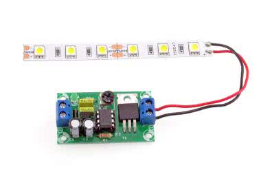 Powolny rozjaśniacz do taśm LED 12V, AVT1975