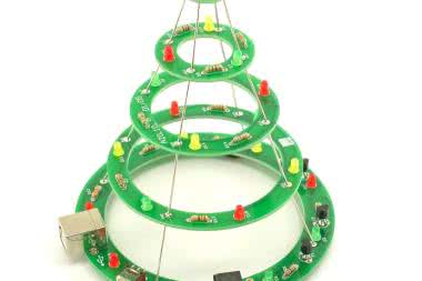 Animowana choinka LED 3D, AVT1988