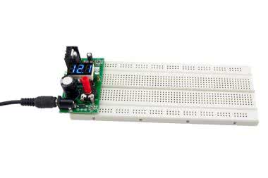 Regulowany zasilacz do płytek stykowych, AVT1990