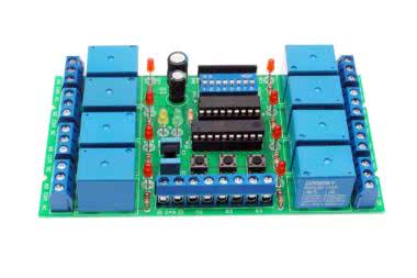 Karta przekaźników programowana sekwencjami, AVT1998