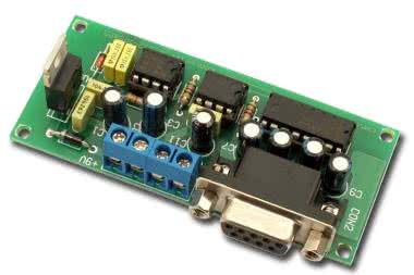 Klocki RS485 - konwerter RS232 -- RS485, AVT530