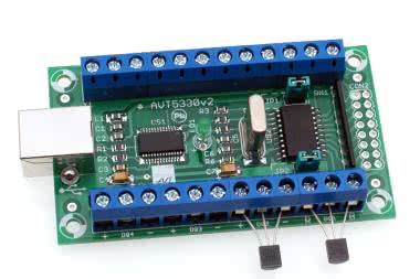 8-kanałowy termometr do PC, AVT5330