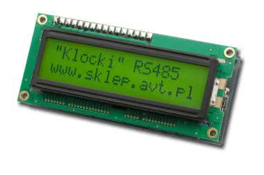 Alfanumeryczny wyświetlacz LCD, AVT538