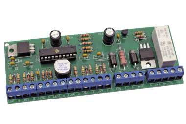 Centralka alarmowa z 2 liniami dozorującymi, AVT5466