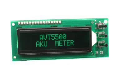Miernik pojemności akumulatorów, AVT5500