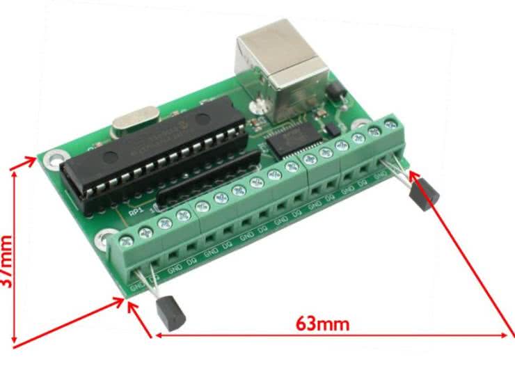 8-kanałowy system pomiaru temperatury z USB, AVT570/USB