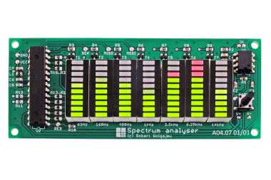 Spectrum - prosty analizator widma sygnału akustycznego, AVT5712