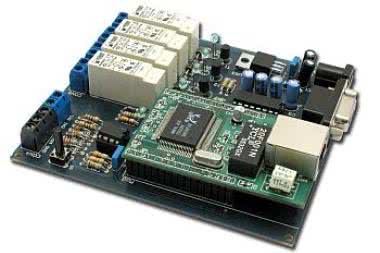 Karta przekaźników sterowana przez internet, AVT966