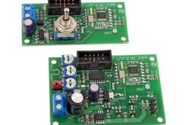 Radiowy sterownik serwomechanizmów
