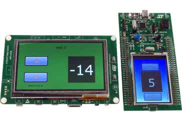 TouchGFX środowisko graficzne dla kontrolerów STM32