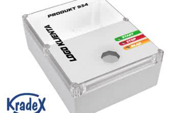 Usługi wraz z produktami z oferty Kradex - producenta obudów z tworzyw sztucznych dla elektroniki