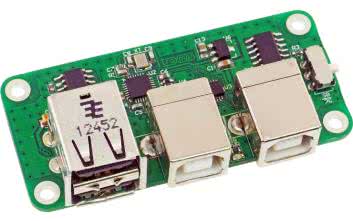 Przełącznik USB z wbudowanym hubem