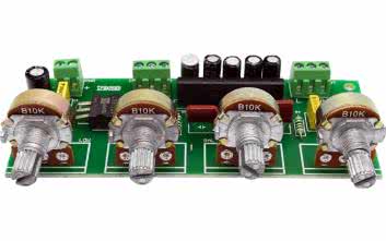 Przedwzmacniacz stereo z regulacją barwy dźwięku