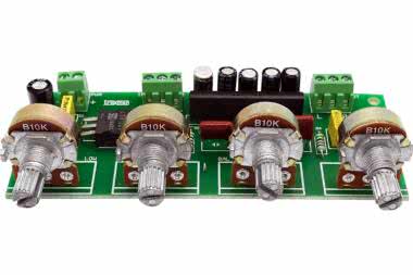 Przedwzmacniacz stereo z regulacją barwy dźwięku