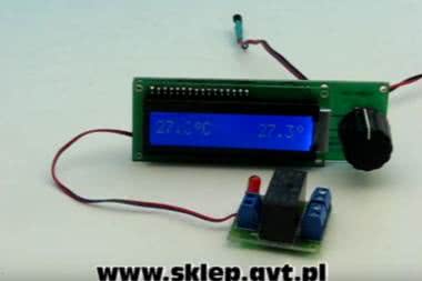 AVT950 TERMOSTAT ELEKTRONICZNY
