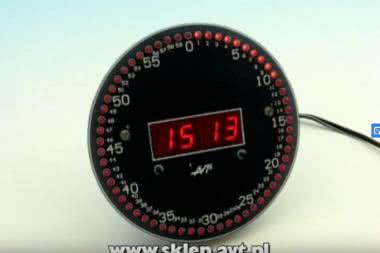 AVT5002 - ZEGAR CYFROWY Z WYŚWIETLACZEM ANALOGOWYM