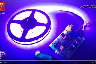 AVT1853 - Iluminofonia LED RGB