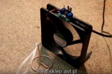 AVT1596 - REGULATOR OBROTÓW WENTYLATORA 12V