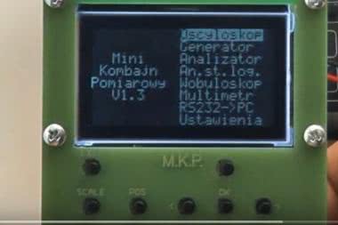 AVT2999 - MINIKOMBAJN POMIAROWY - Wielofunkcyjny zestaw pomiarowy