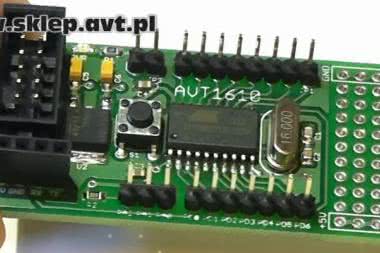 AVT1610 - MINIMODUŁ Z ATTINY2313