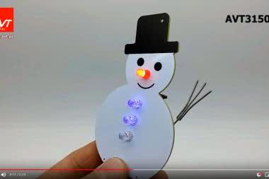 AVT3150 - Bałwanek LED dla każdego