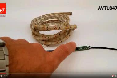 AVT1847 - Miniaturowy sterownik taśmy LED