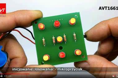 AVT1661 - Elektroniczna kostka do gry