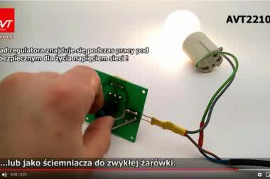 AVT2210 - Najprostszy regulator mocy 230V
