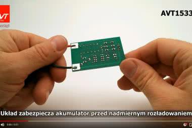 AVT1533 - Zabezpieczenie akumulatora żelowego