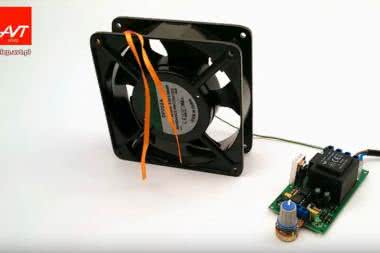 AVT1813 - Regulator wentylatora z silnikiem klatkowym