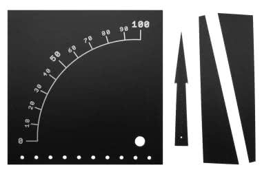 Miernik zachwytu grupowego - tablica z laminatu. AVT5310
