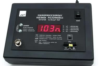 Mikroprocesorowy miernik pojemności, AVT2725