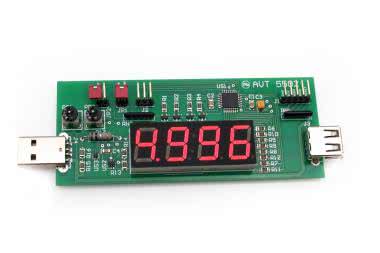 Miernik napięcia i prądu z USB, AVT5502