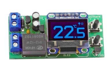 uniTherm - termostat z wyświetlaczem OLED, AVT5732