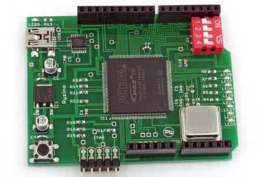 Rysino - płytka ewaluacyjna z FPGA Intel MAX10, AVT5726