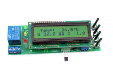 Zaawansowany termostat -55°C do +125°C, AVT5354