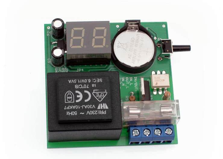 Programowany wyłącznik czasowy zasilania 230V, AVT5509