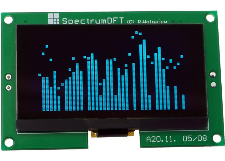 SpectrumDFT – analizator widma sygnału akustycznego