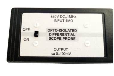 Różnicowa sonda pomiarowa z izolacją galwaniczną, AVT5378