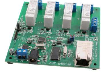 Miniaturowy serwer http, AVT5450