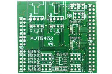 Konwerter poziomu napięcia dla Arduino - płytka drukowana, AVT5453