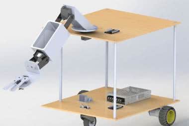 Robot do teleprezencji sterowany poprzez Wi-Fi