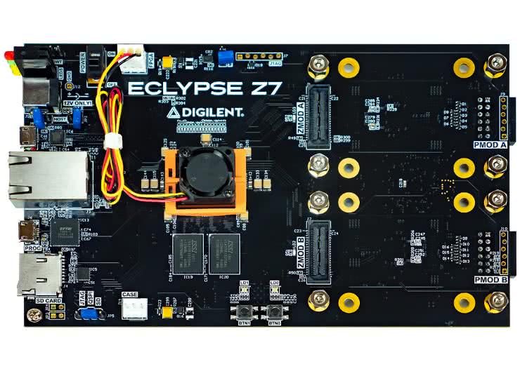 Digilent Eclypse Z7. System ewaluacyjny z SoC Zynq7000 i złączami systemowymi SYZYGY (Zmod)