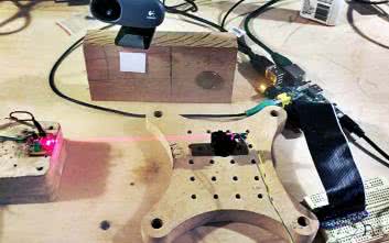 Laserowy system zabezpieczeń na Raspberry Pi