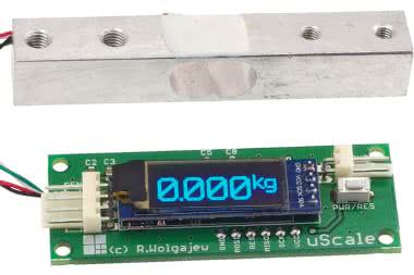 µScale – waga elektroniczna