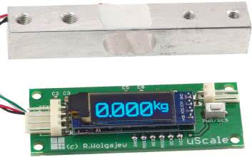 µScale – waga elektroniczna