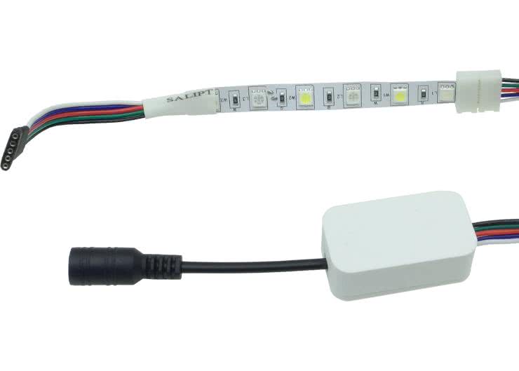 Sterownik taśm LED RGB+W zgodny z HomeKit