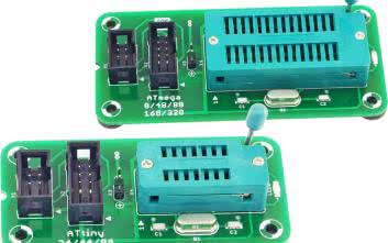 Adaptery do programowania ATmega8 oraz ATtiny24